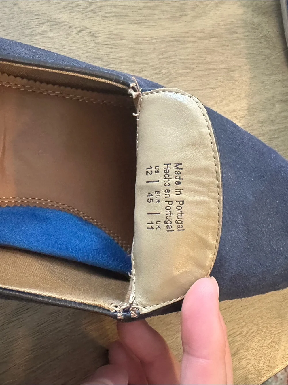ALDO Tralisien Men's Navy Suede Loafer
